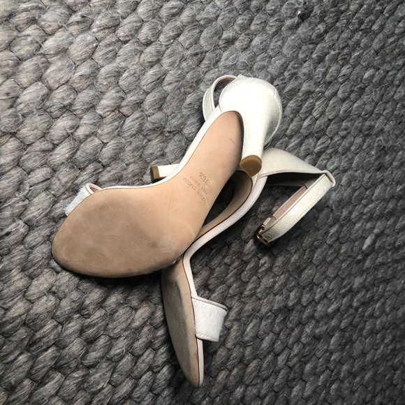 Club Monaco Vero Cuoio Pony Hair AnkleStrap S - Picture 5 of 6